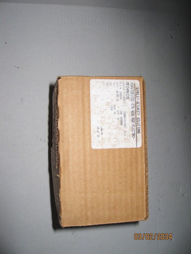 Stanley Security Solutions 93KW7DEU15C-STK-626-RQE-ELECTRO-MECHANICAL Handle