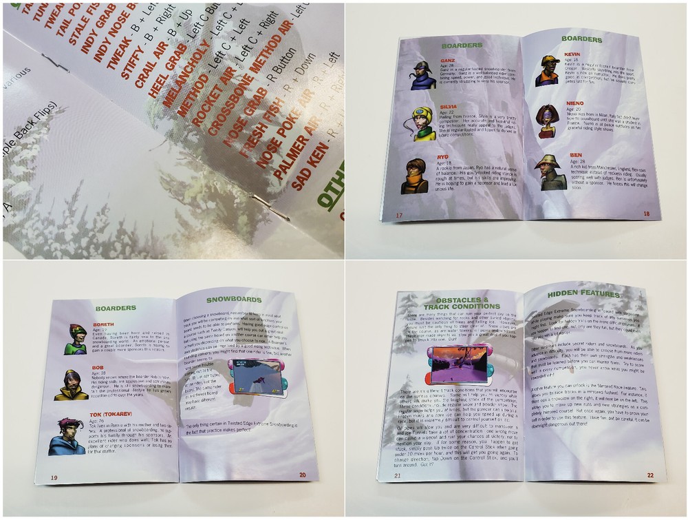 Twisted Edge Original Authentic N64 Nintendo 64 Box & Manual Only ***