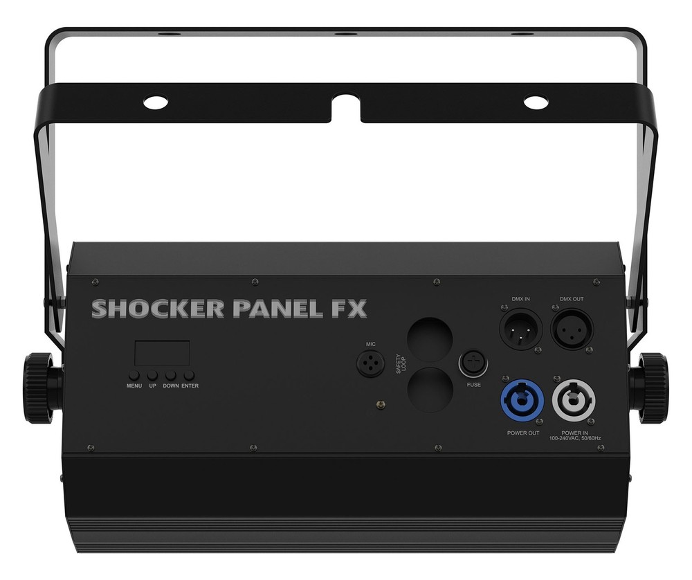(2) Chauvet DJ Shocker Panel FX Blinder/Eye Candy Effect Lights+DMX Controller