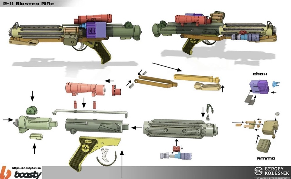E-11 Blaster DIY kit
