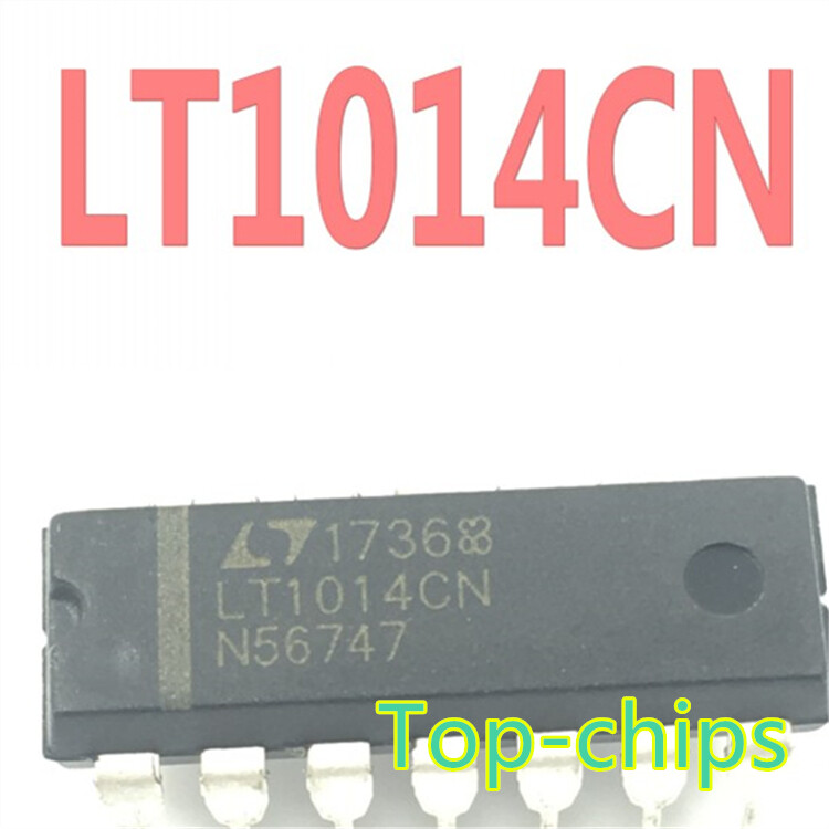 1PCS LT1014CN QUAD PRECISION OPERATIONAL AMPLIFIERS DIP14