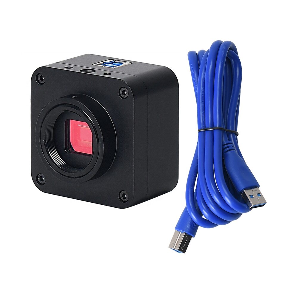 4K 8MP Sony Sensor Microscope Camera USB Measurement Electronic Digital Eyepiece