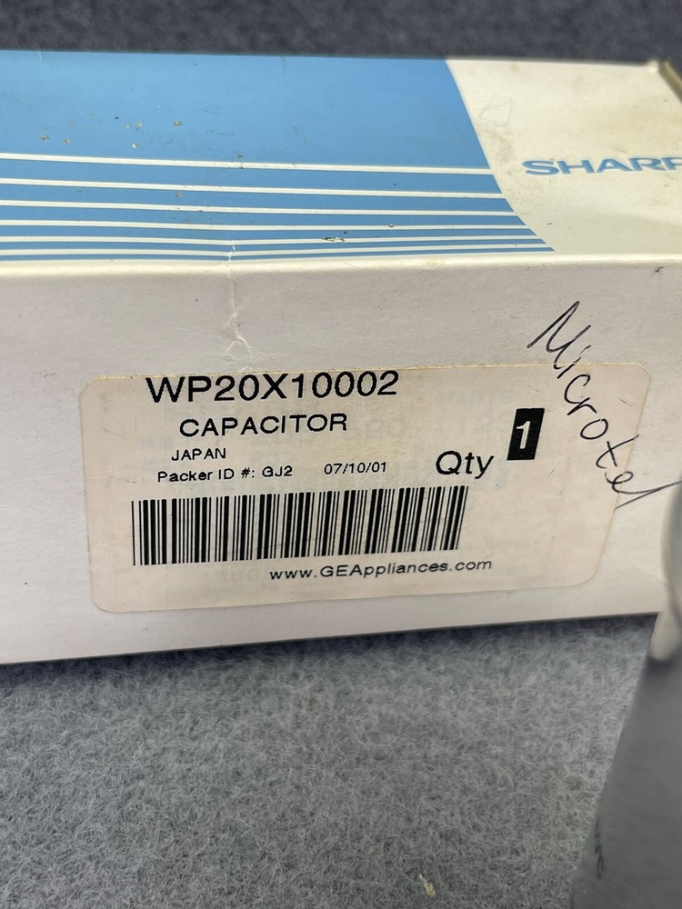 SHARP WP20X10002 GE RUNNING CAPACITOR FREE SHIPPING!!!!!