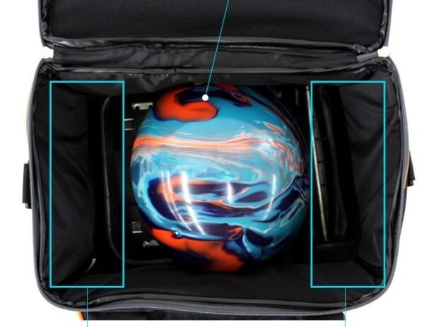 Epic 1 Ball Roller Caboose ORANGE Bowling Bag