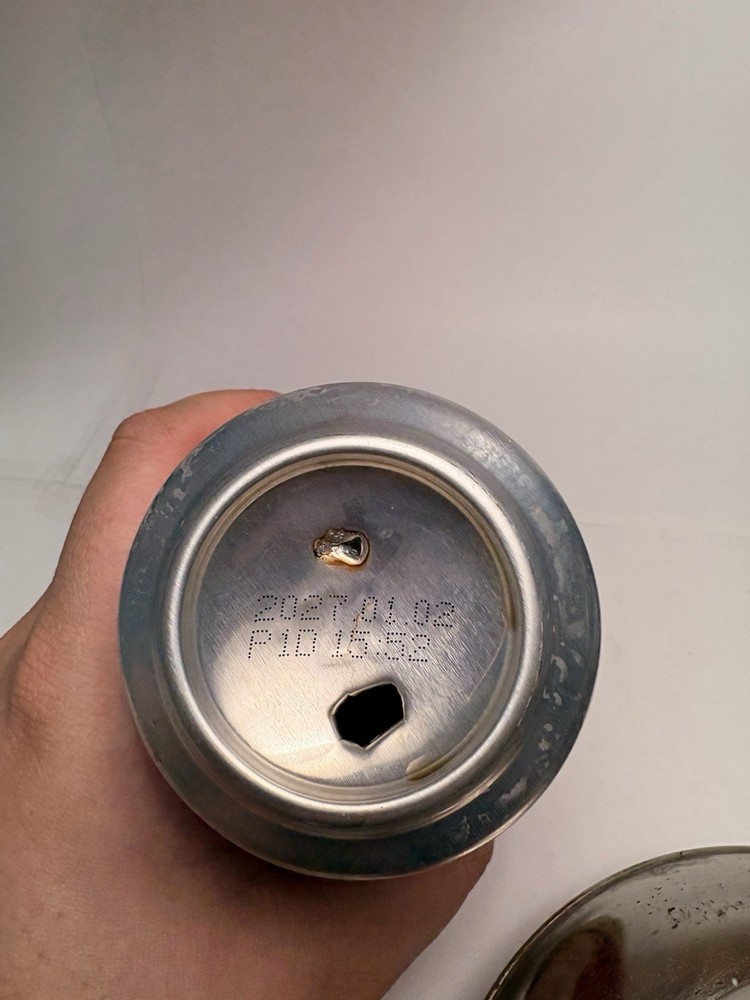 RARE KOREAN Coke Zero Lemon FLAVOR - Empty Can - 350mL - With Yellow Pull Tab