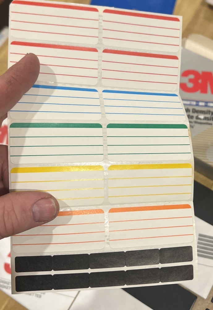 3M 5 1/4” DISKS/ DOUBLE SIDED HIGH DENSITY/ 10 DISKETTEs