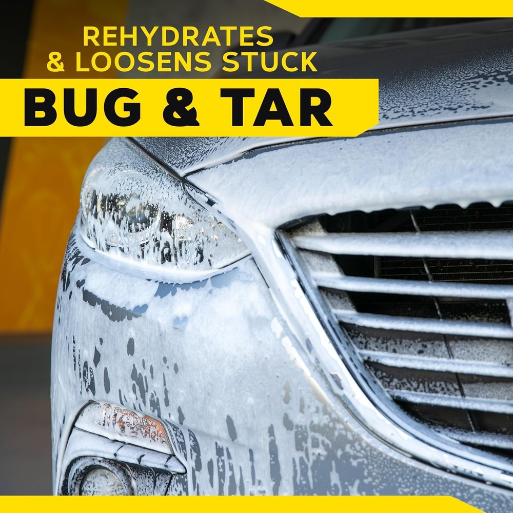 Meguiar's Heavy Duty Bug & Tar Remover, 15 oz Foaming Spray