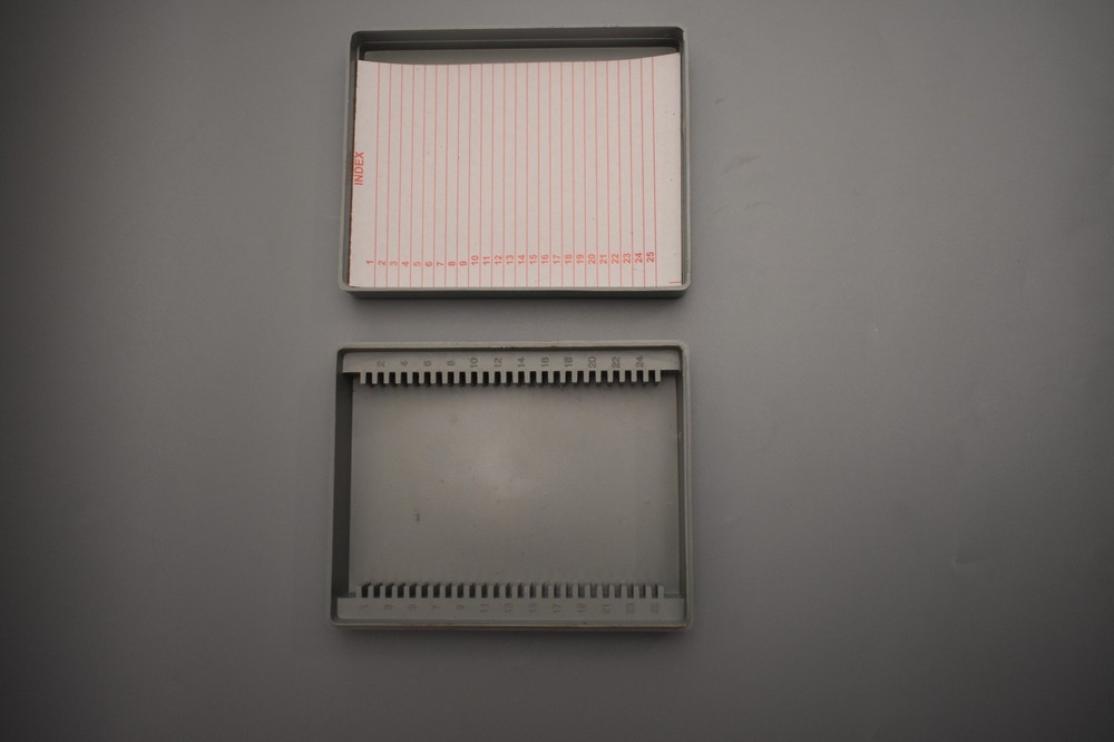 Microscope Slide case box contain 25 Slide