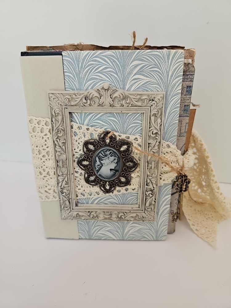 Handmade Junk Journal Travel Theme Book