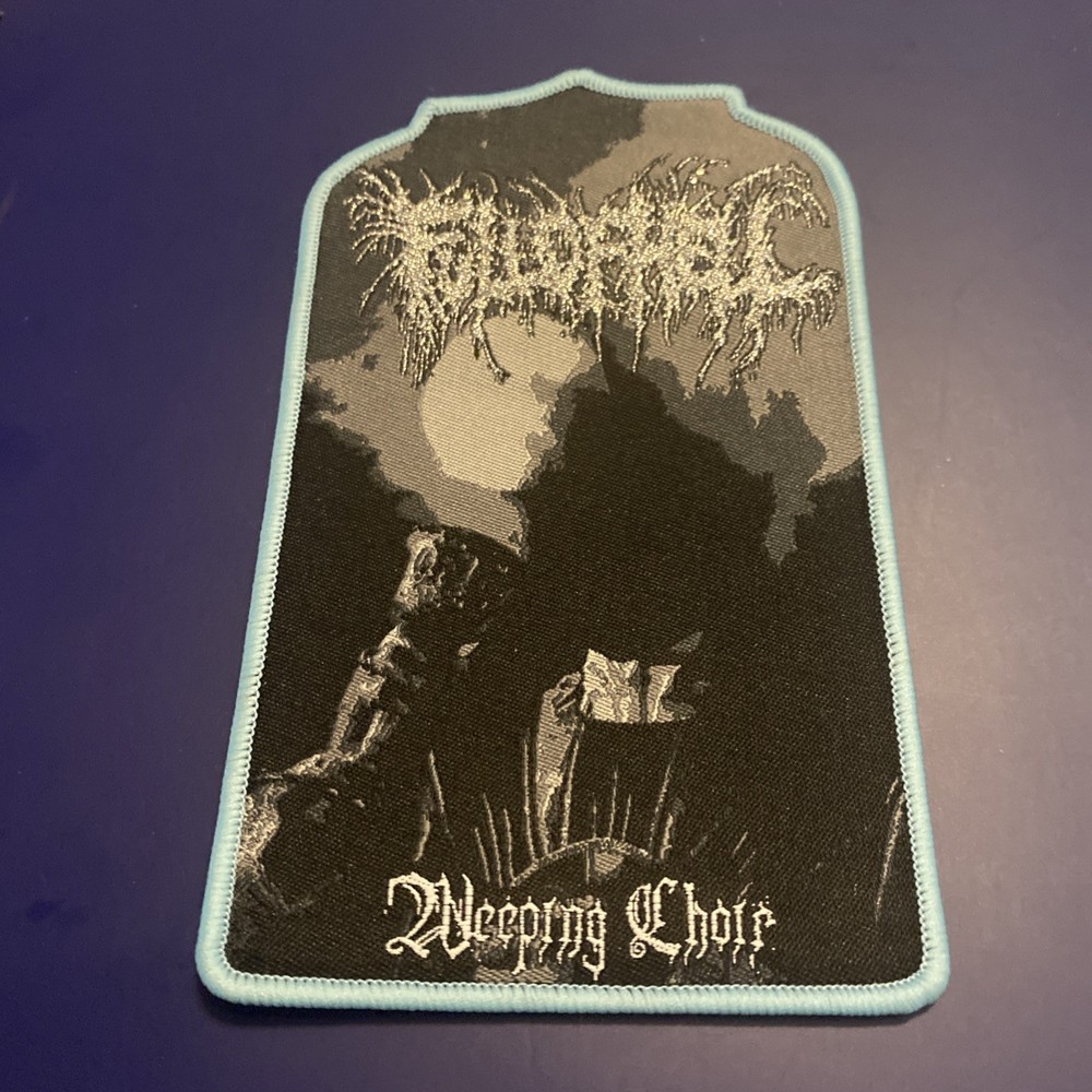 FULL OF HELL Weeping Choir Woven Sew On  Patch