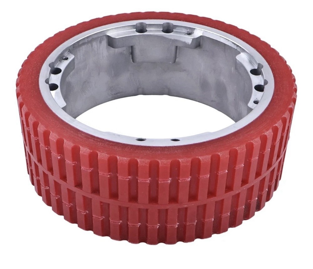 Red Replacement Wheel for Scrubber, Buffer, or Polisher