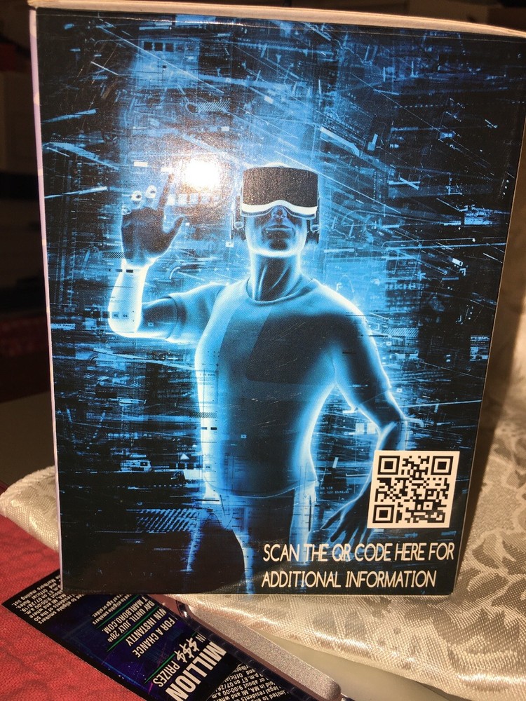 Virtual Reality Headset By Wireless Gear For iPhone or Android 3-D Experience