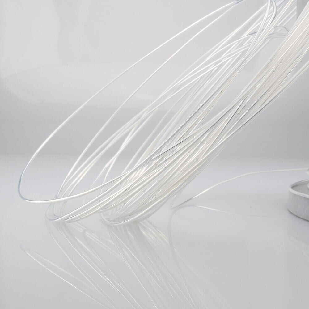Solid Pure Silver with PTFE Analogue Audio Speaker Cable HiFi Interconnect Wire