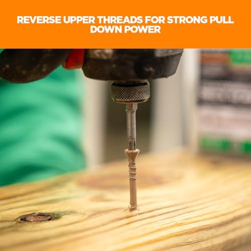 4" X #10 - COUNTERSINKING Deck Screw Count 250 250.0