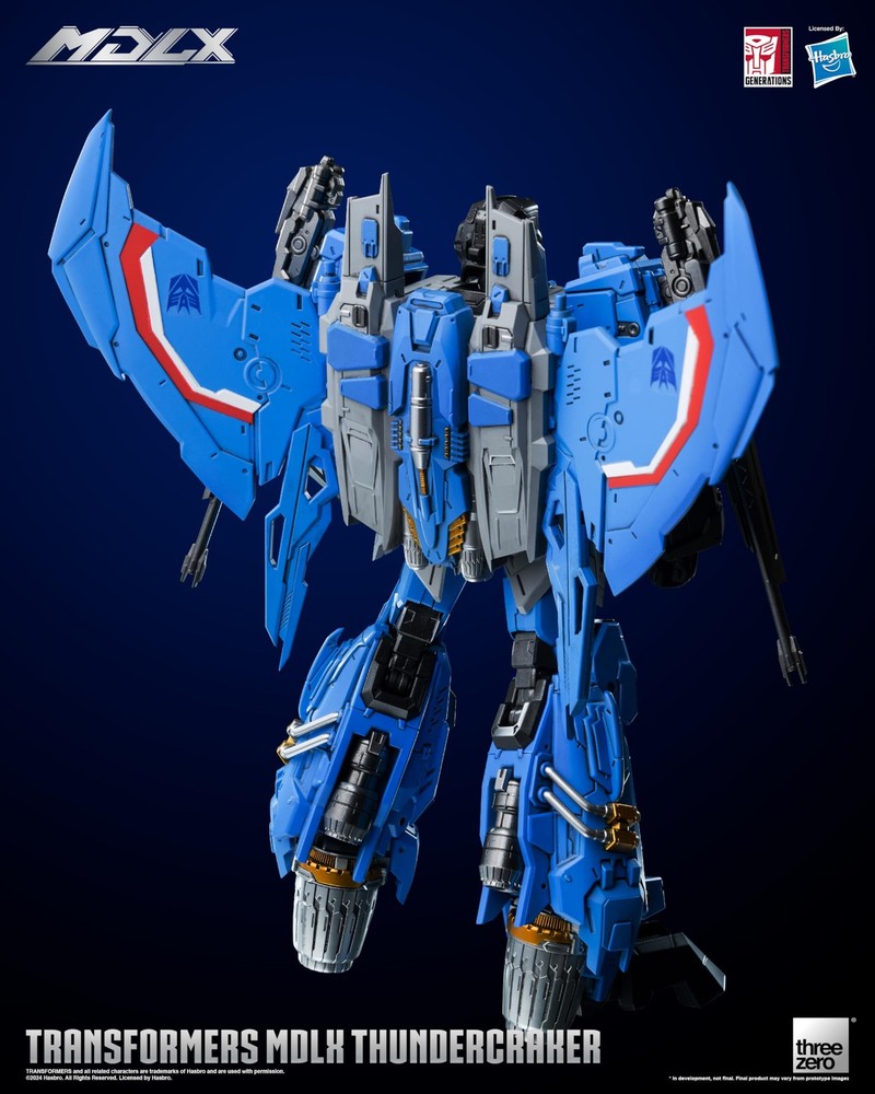 Transformers MDLX Thundercracker Action Figure 7.8 inches, Multicolor