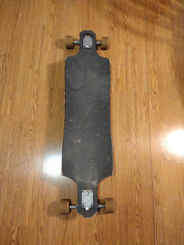 REDS 2012 Longboard Skateboard  Gullwing SIDEWINDER 2 Trucks 40"