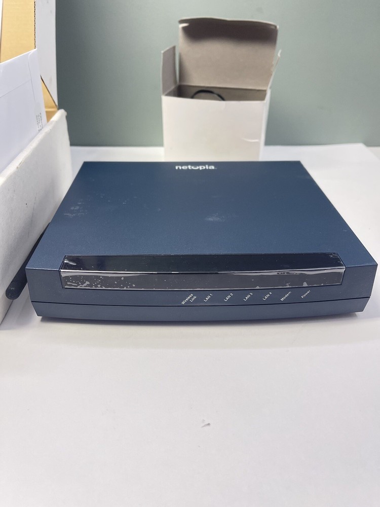 Netopia 3387WG-ENT Wireless G Router • 4 Port Switch