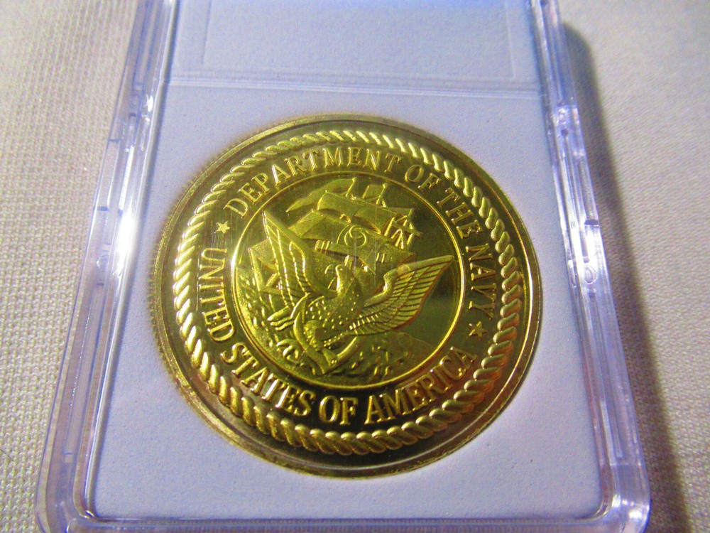 US NAVY - USS ENTERPRISE (CVN-80) Challenge Coin