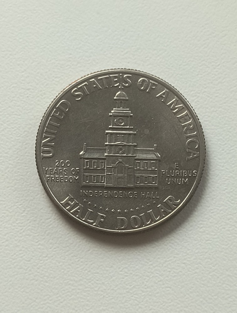 John F. Kennedy Bicentennial half dollar-D
