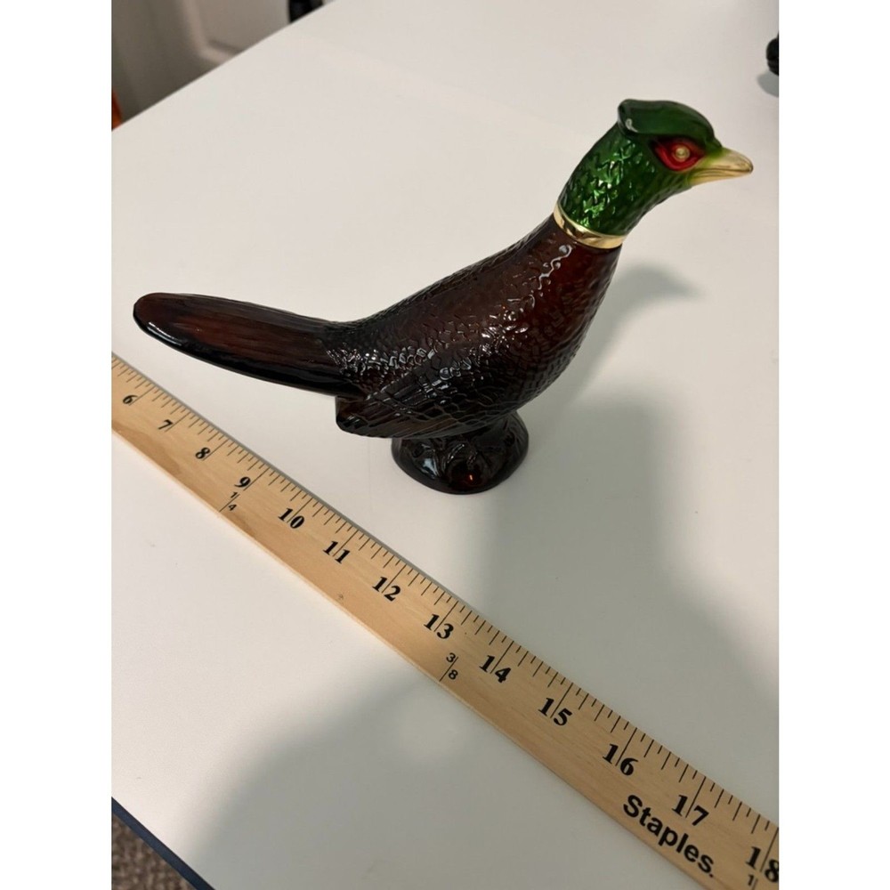 Avon Pheasant decanter avon leather aftershave 5 oz