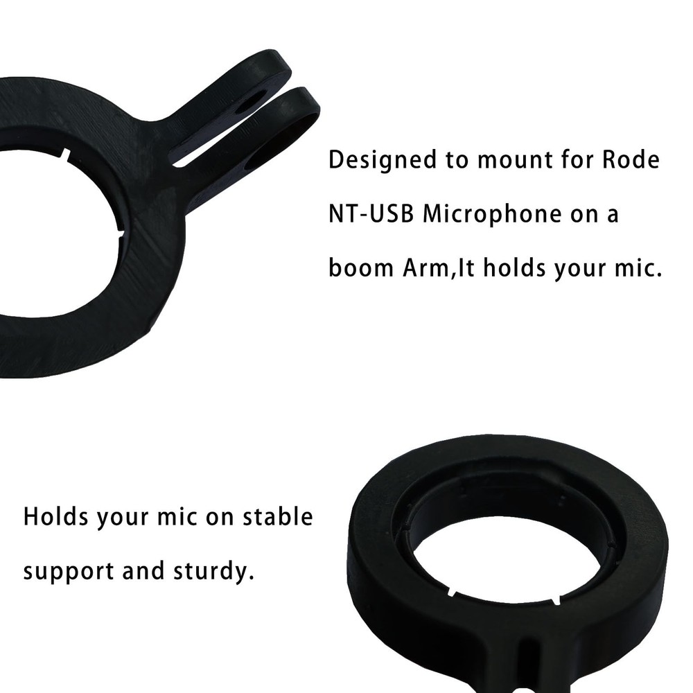 Microphone Mount Adapter for Rode NT USB Boom Arm Mic Stand Adapter