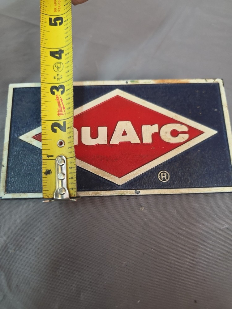 Vintage NuArc Metal Sign