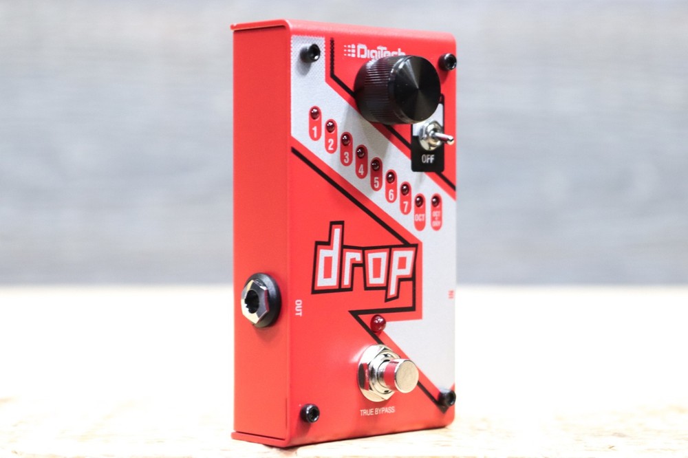 DigiTech Drop Compact Polyphonic Drop Tune Pitch-Shifter Effect Pedal w/Box