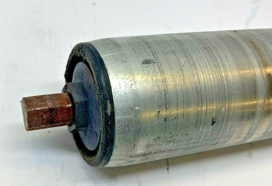 CONVEYOR ROLLER, 21-1/2" BETWEEN FRAME LENGTH , 23-1/2" OAL , 1.9 DIAMETER