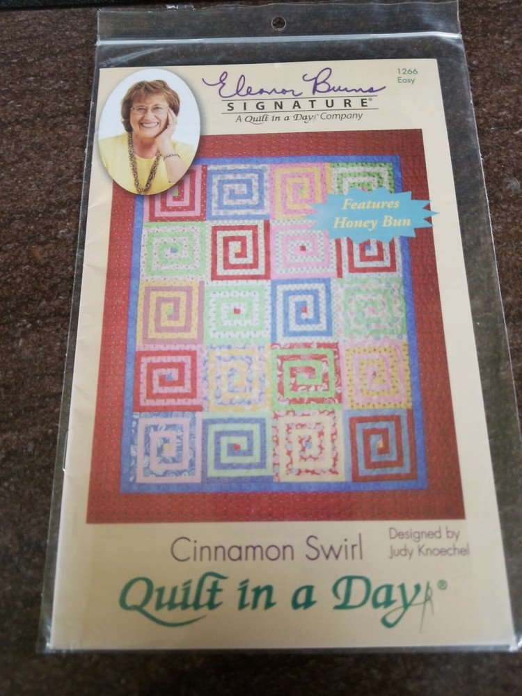Quilt In A Day Cinnamon Swirl Eleanor Burns Patterns