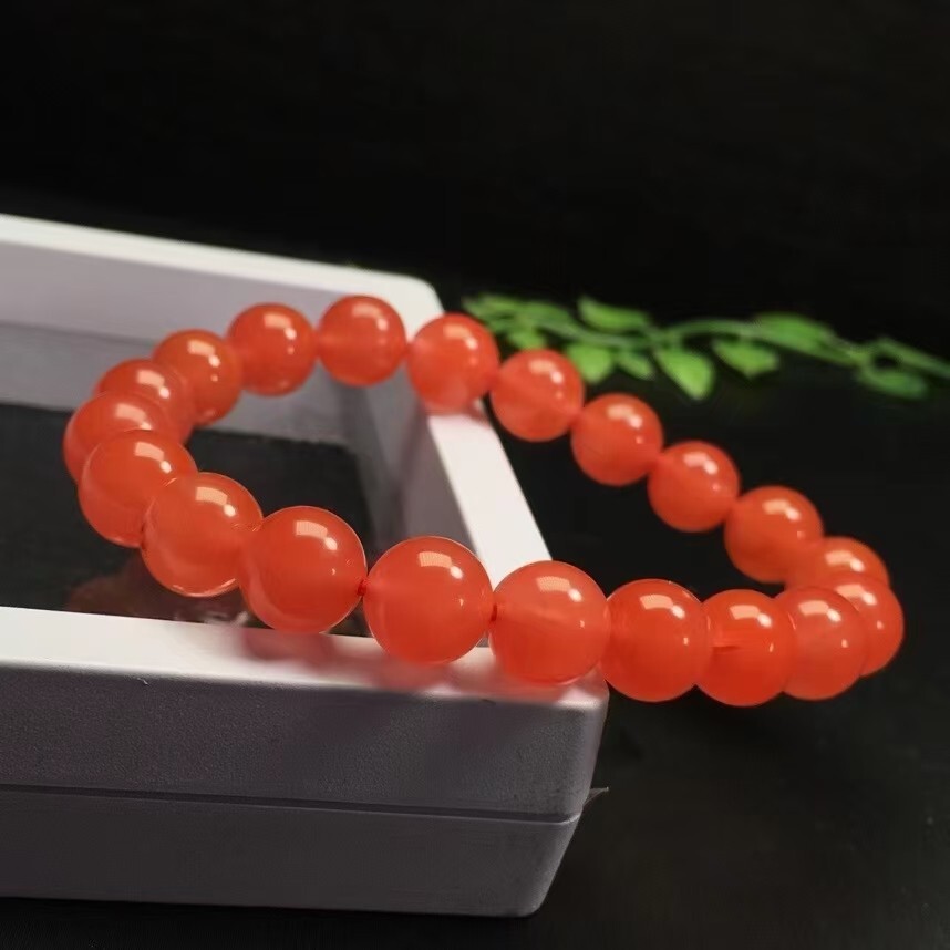 Natural Cherry Red Bracelet