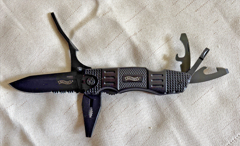 Walther MultiTac 440SS Multi Tool W/SHEATH