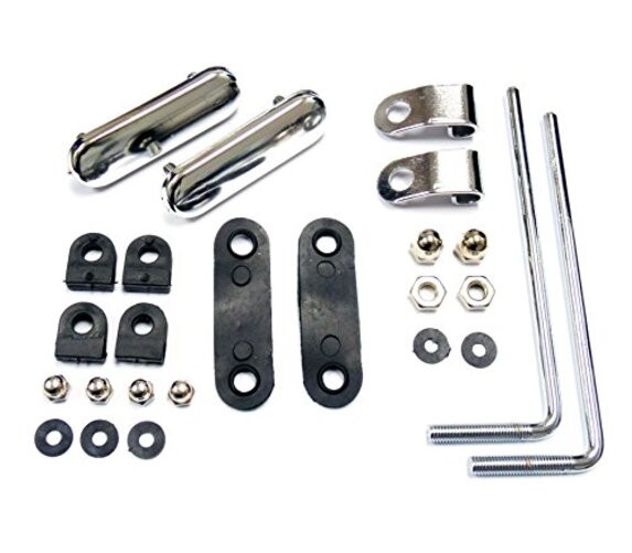 Clear Plastic Acrylic Windshield for Scooter - 3 Millimeters - Includes Mounting