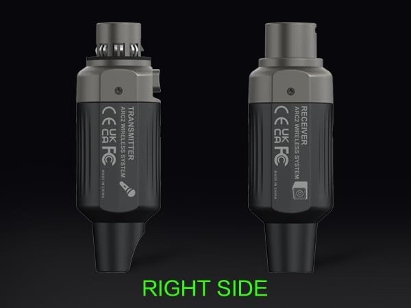 Aroma Wireless XLR Transmitter and Receiver, Professional UHF Wireless Microphon