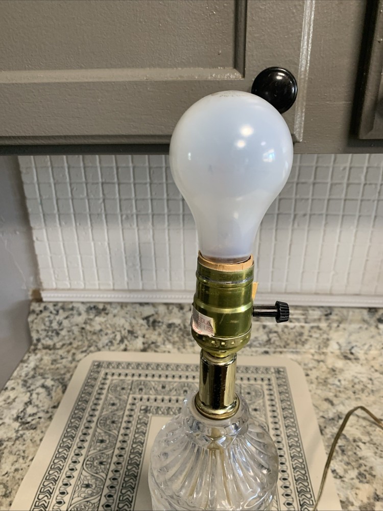 Leviton Crystal Lamp 14 1/2” Tall