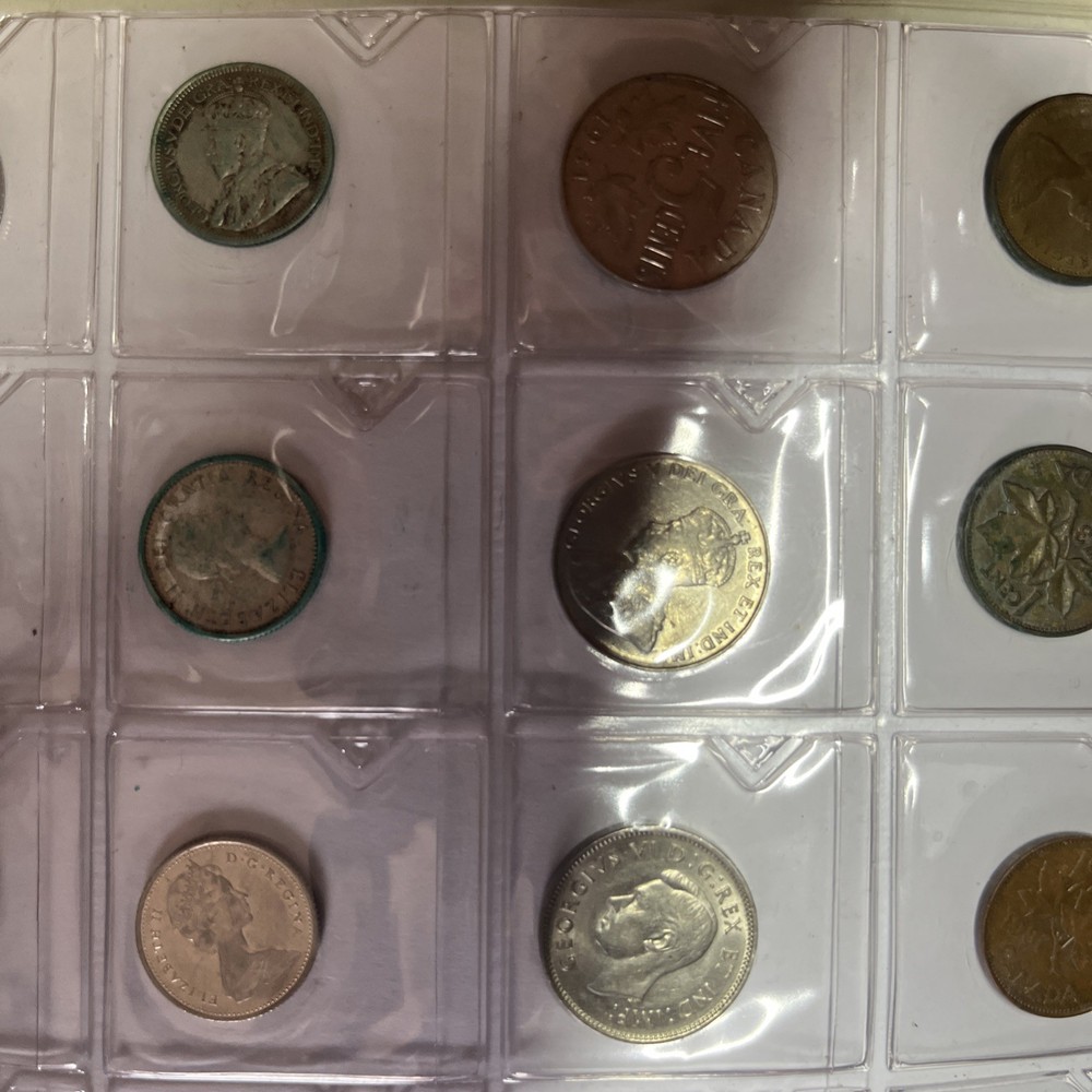 24 Canadian Coins From 1929 Onwards Canada Coins