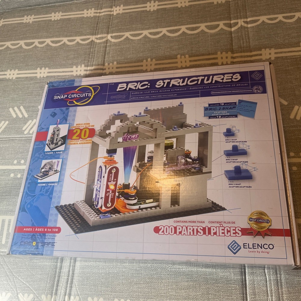Snap Circuits BRIC Structures Science Kit Electrical STEM STEAM Replacement