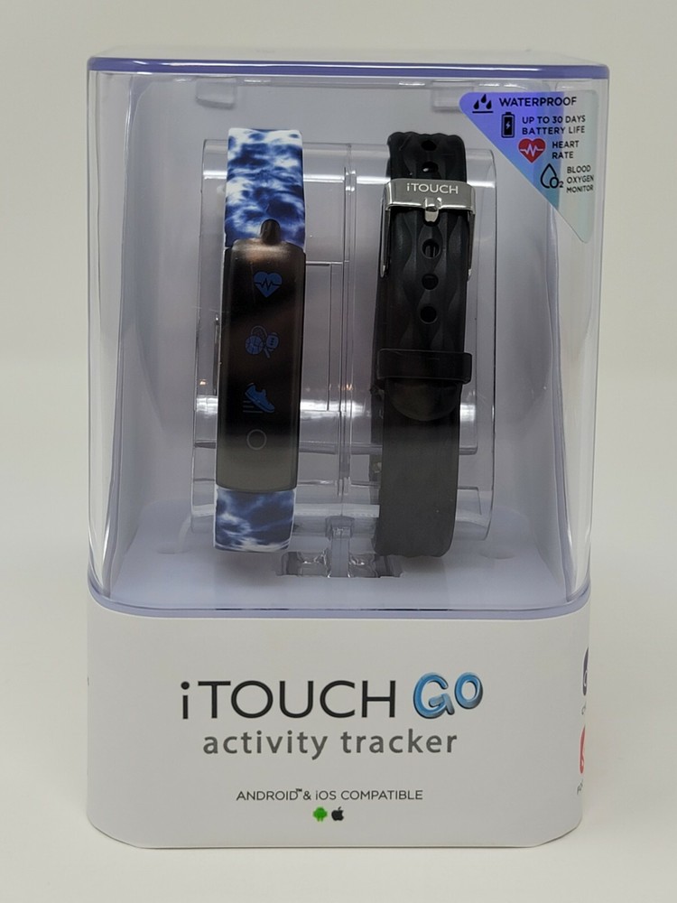 iTOUCH GO Activity Tracker Multi Sport Mode Pedometer Smartwatch Waterproof New
