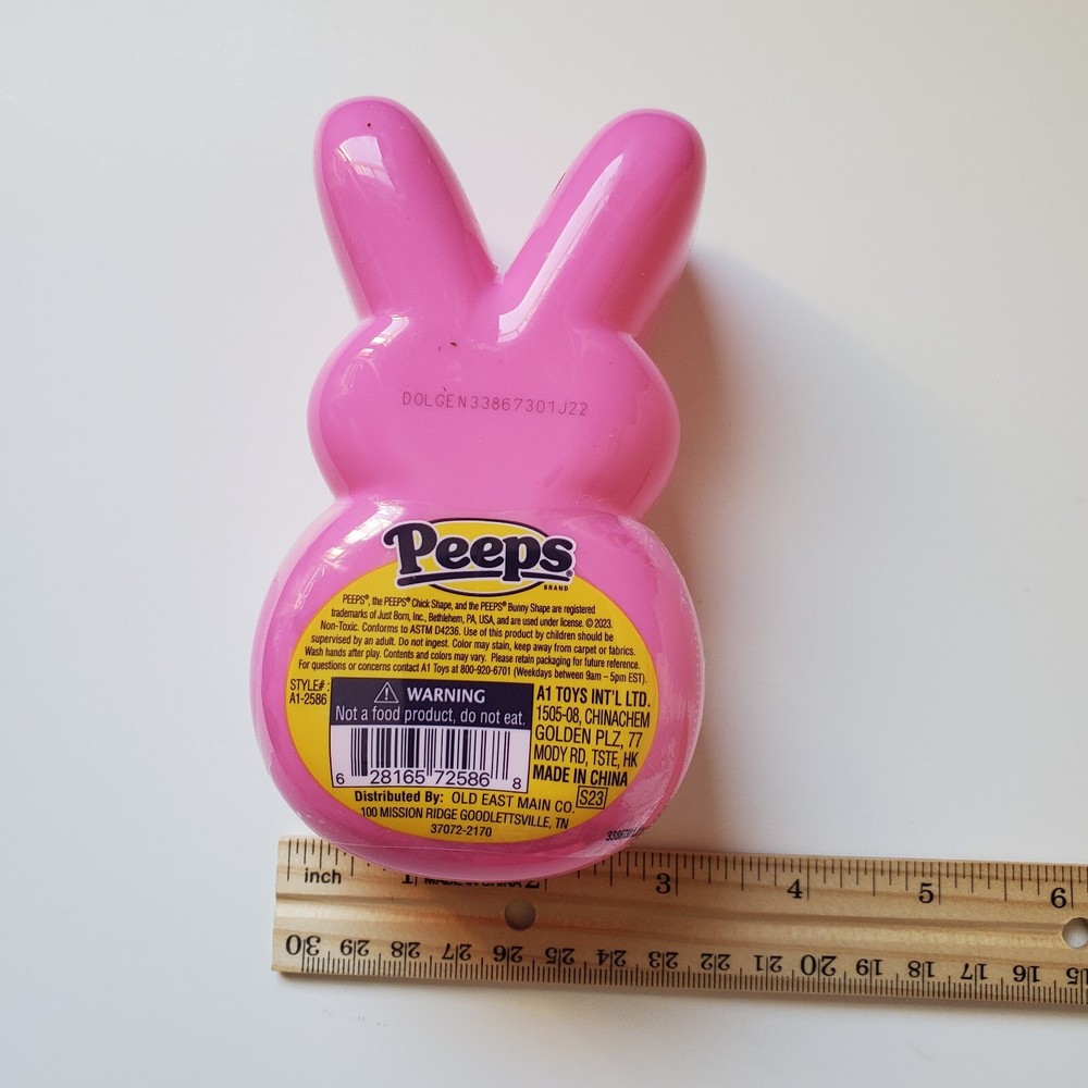 2 Peeps Bunny Dough Case 3 Cutters & Packs Each Marshmallow Scented Pink Easter