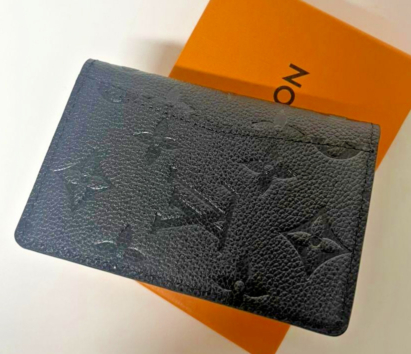 Louis Vuitton Pocket Organizer Black Monogram
