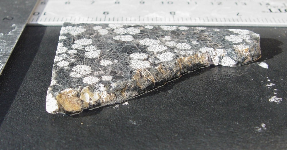 Fireworks Obsidian Lapidary Slab T1357