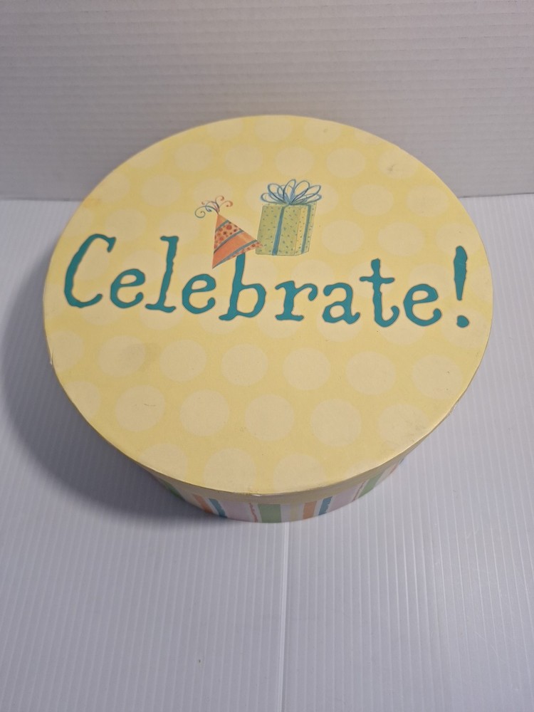 3 pc Bob's Boxes "Celebrate" by Sherri Buck Baldwin Nesting Box Set 2006