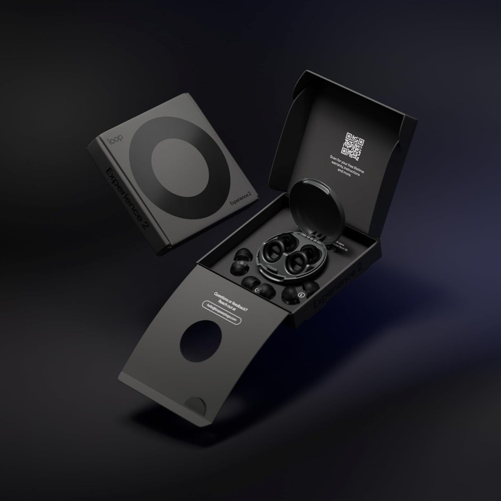 Loop Experience 2 Earplugs: 17dB High-Fidelity Hearing Protection