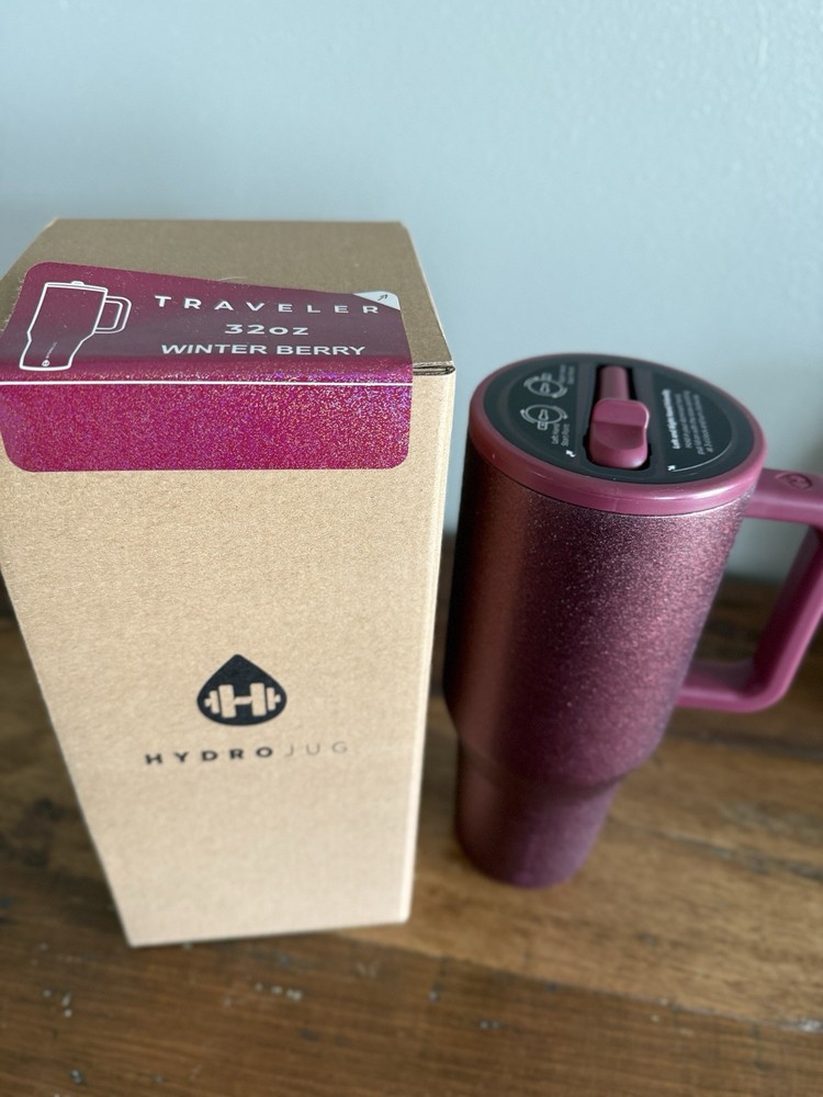 HydroJug 32oz NIB WINTER BERRY