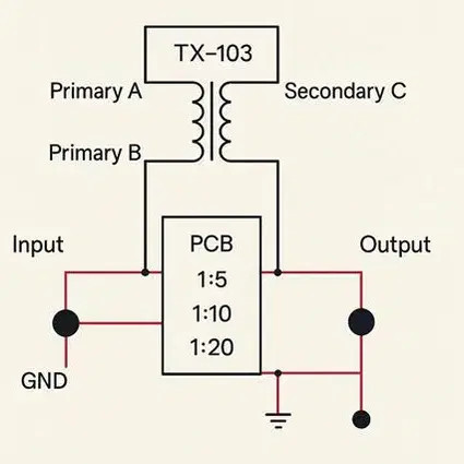 Hagerman SUT TX103 Step-Up Transformer High-Quality Audio Accessory