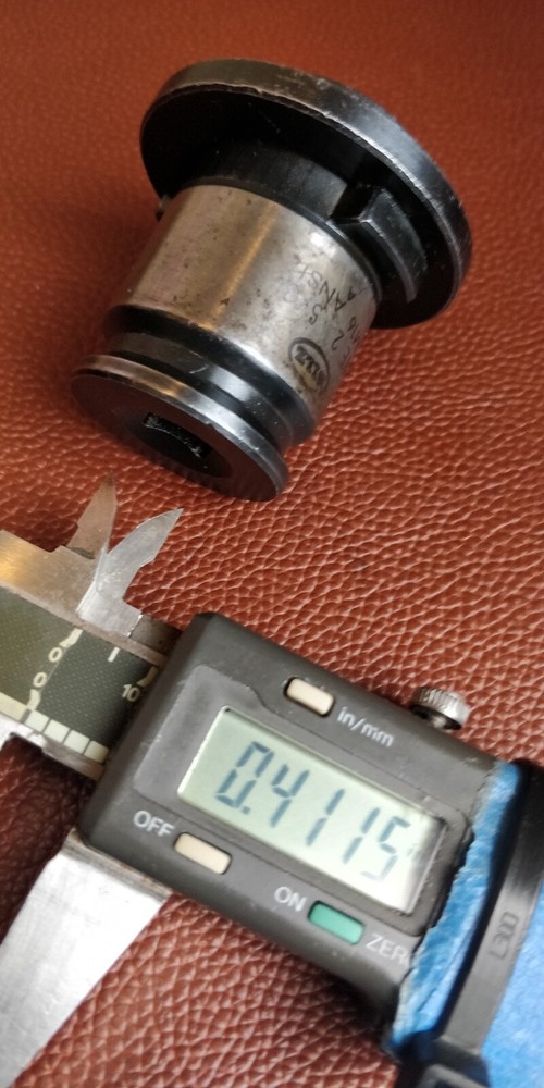 BLIZ ~ QUICK CHANGE TAPPING COLLET, WE2 5/8" / M16 (.48" / 12.19mm)