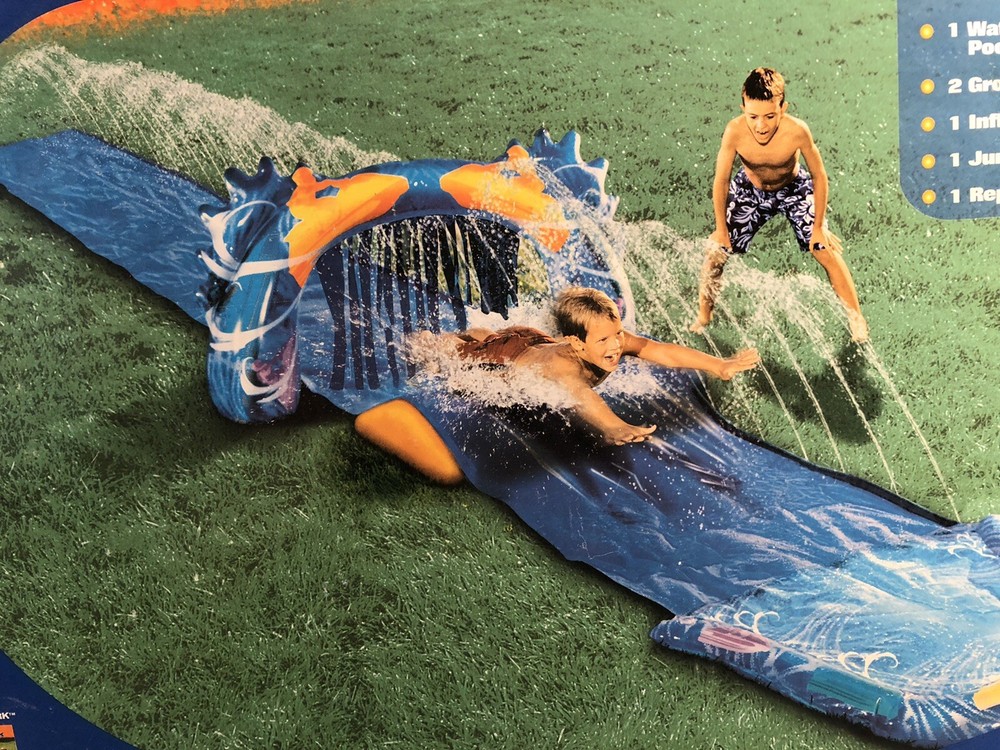 Banzai Aqua Jump Water Slide 18ft