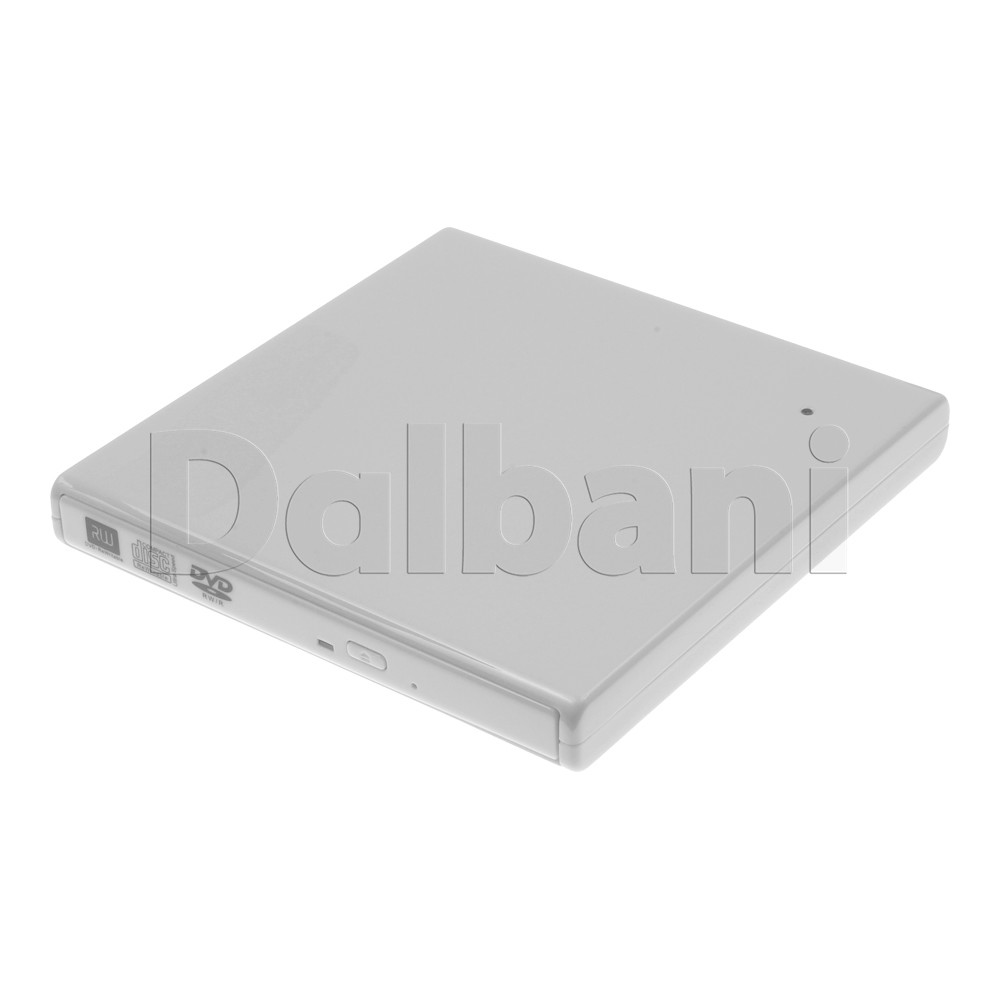 New White External Portable Optical CD DVD Drive USB 2.0 Universal