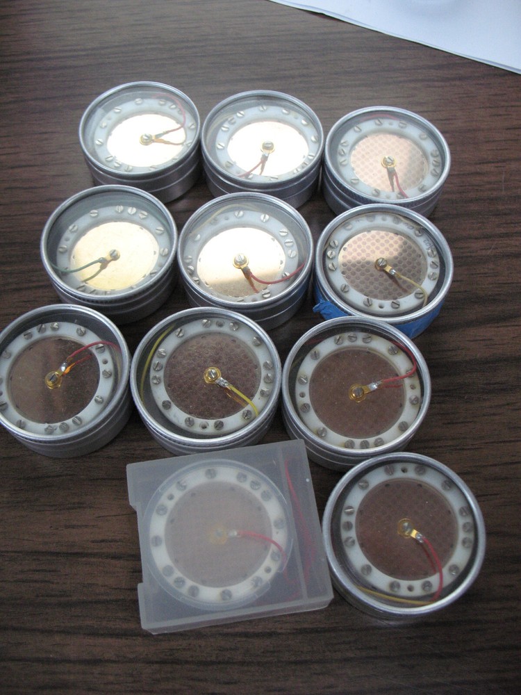 Microphone Capsule 797 K-67 removed from working microphones