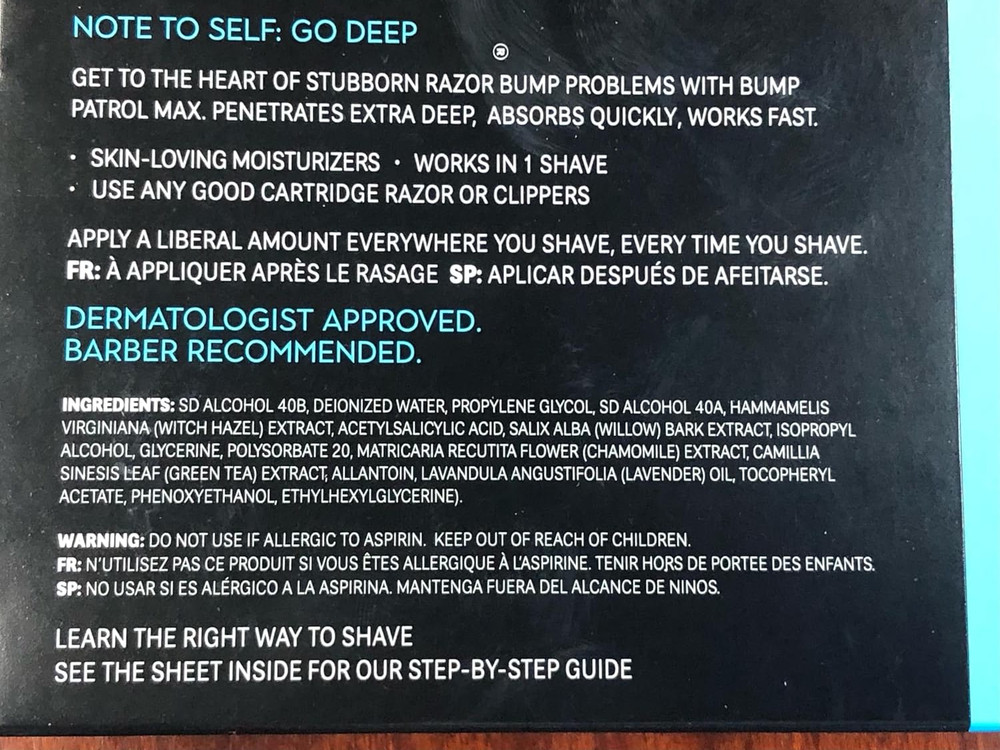 After Shave Solution Eliminates Razor Bumps and Ingrown Hairs Maximum Strength A