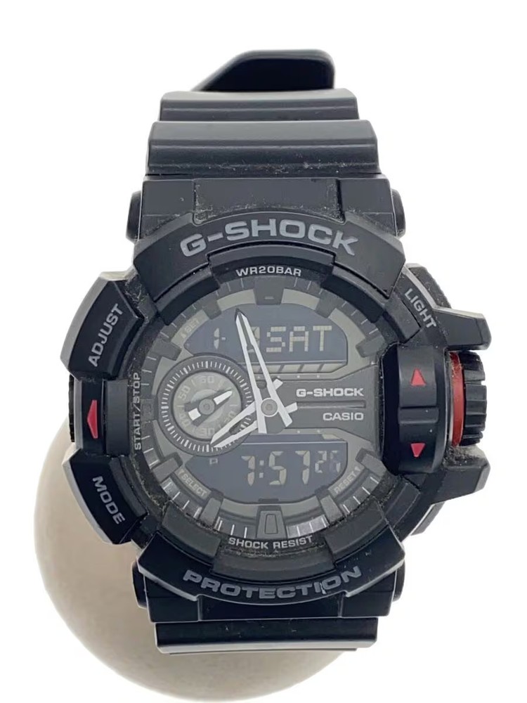 CASIO Quartz Watch G SHOCK Analog Digital Black